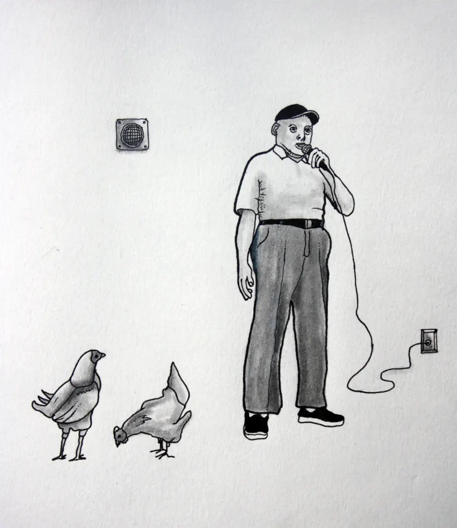 Announcement, drawing
