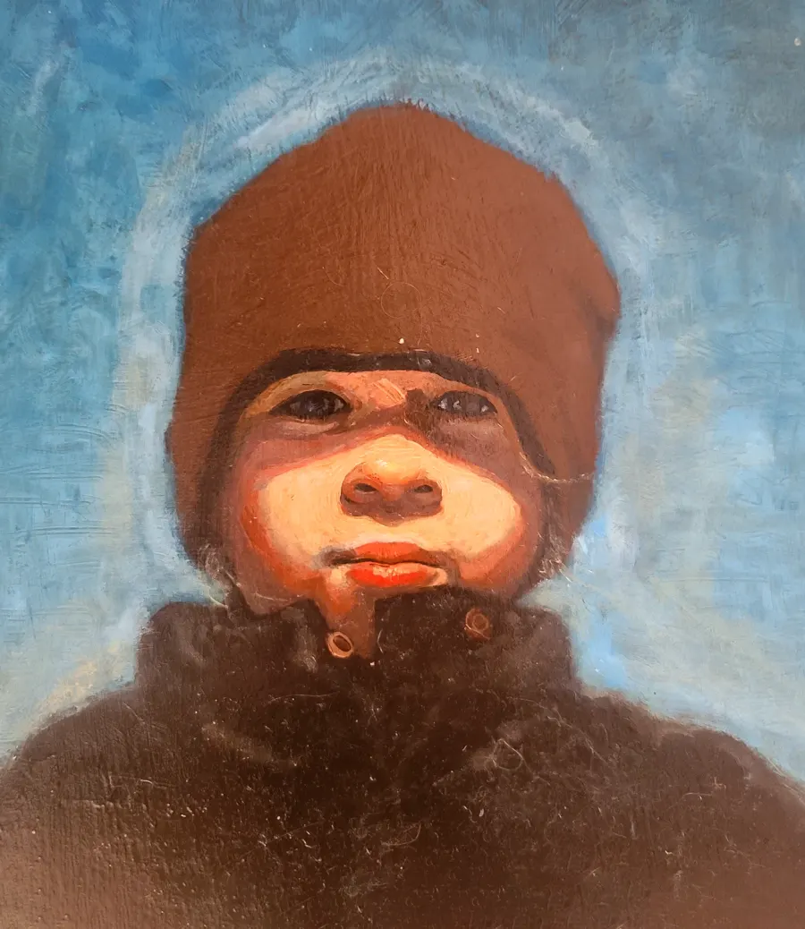 Daughter, 2009, portrait painting