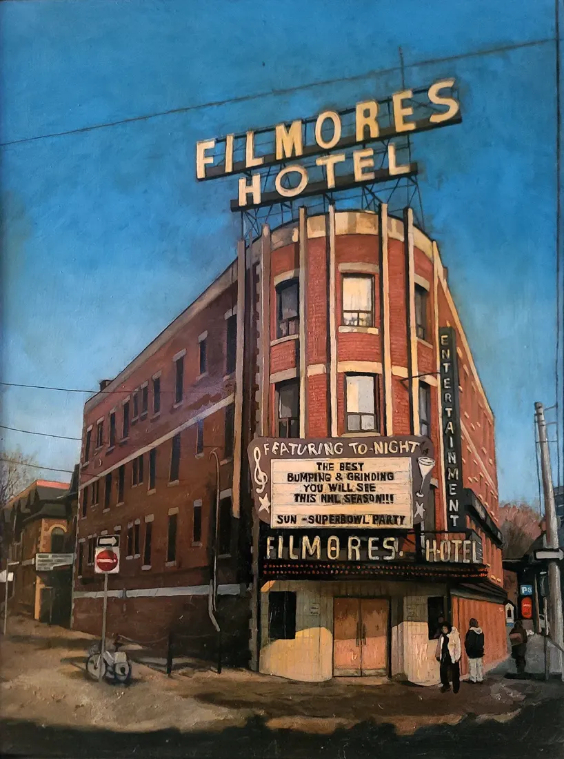 Filmores, landscape painting