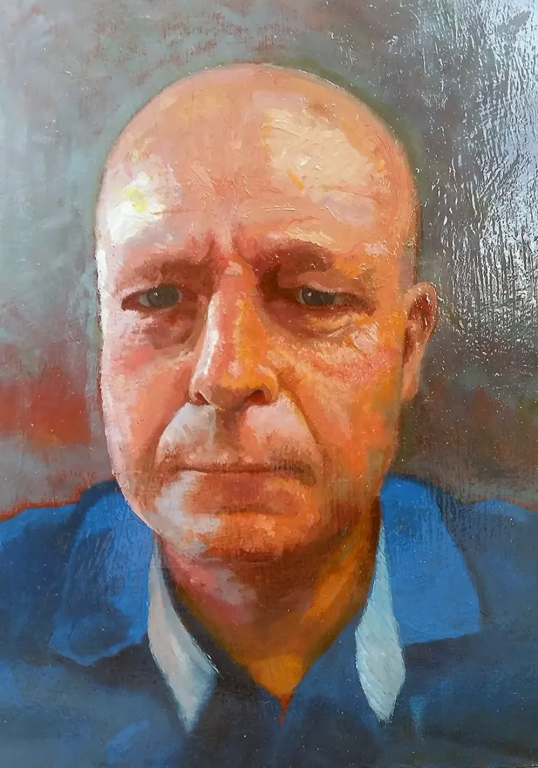 Mr Ferron, portrait painting