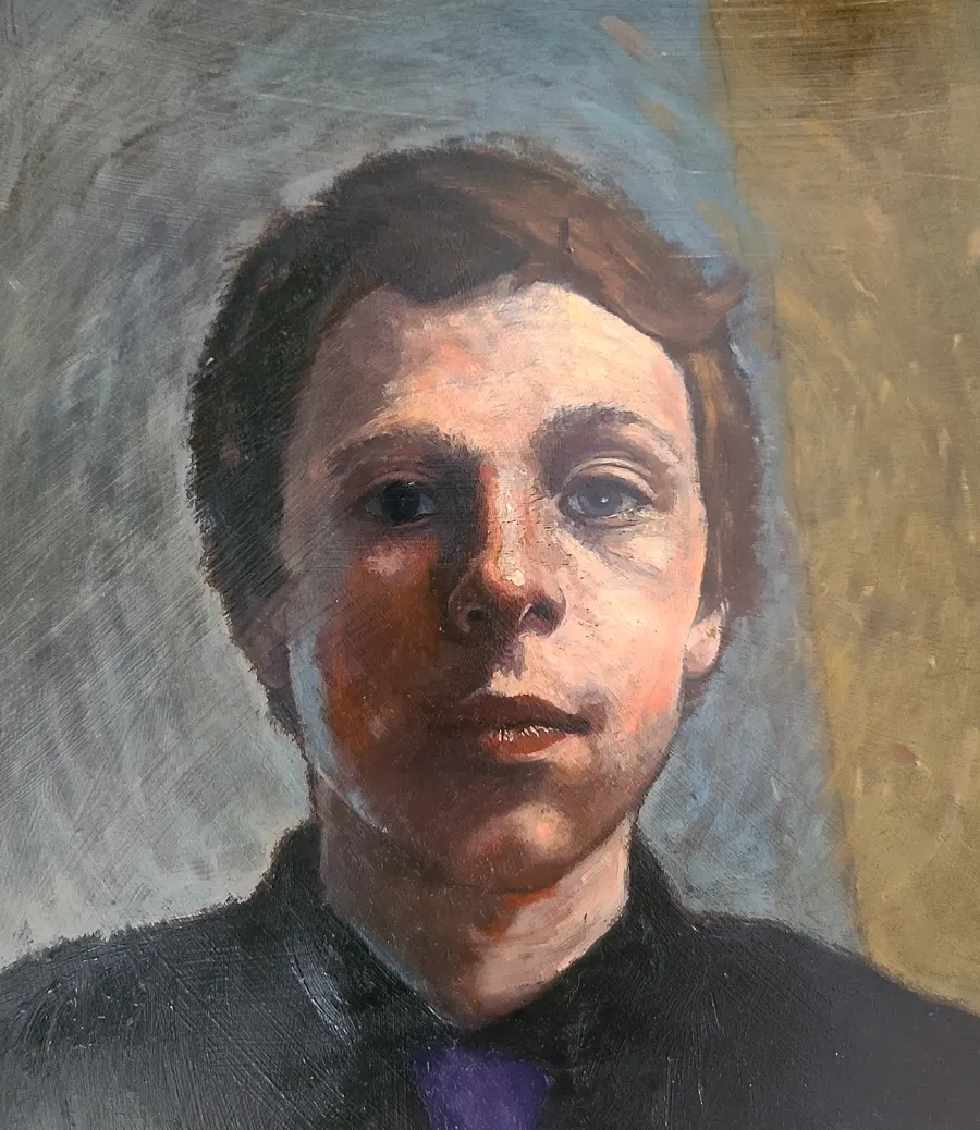 Son, 2014, portrait painting